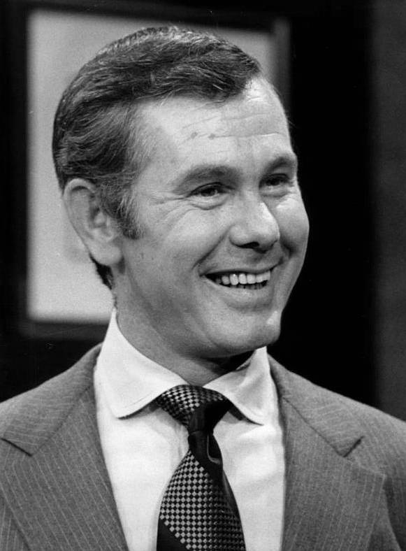 Johnny Carson and his hands