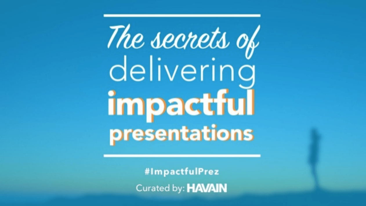 Secrets of impactful presentations